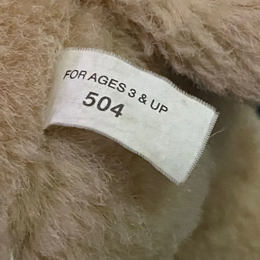10/$50 Vintage Adorable Plush Dog Toy in Cream